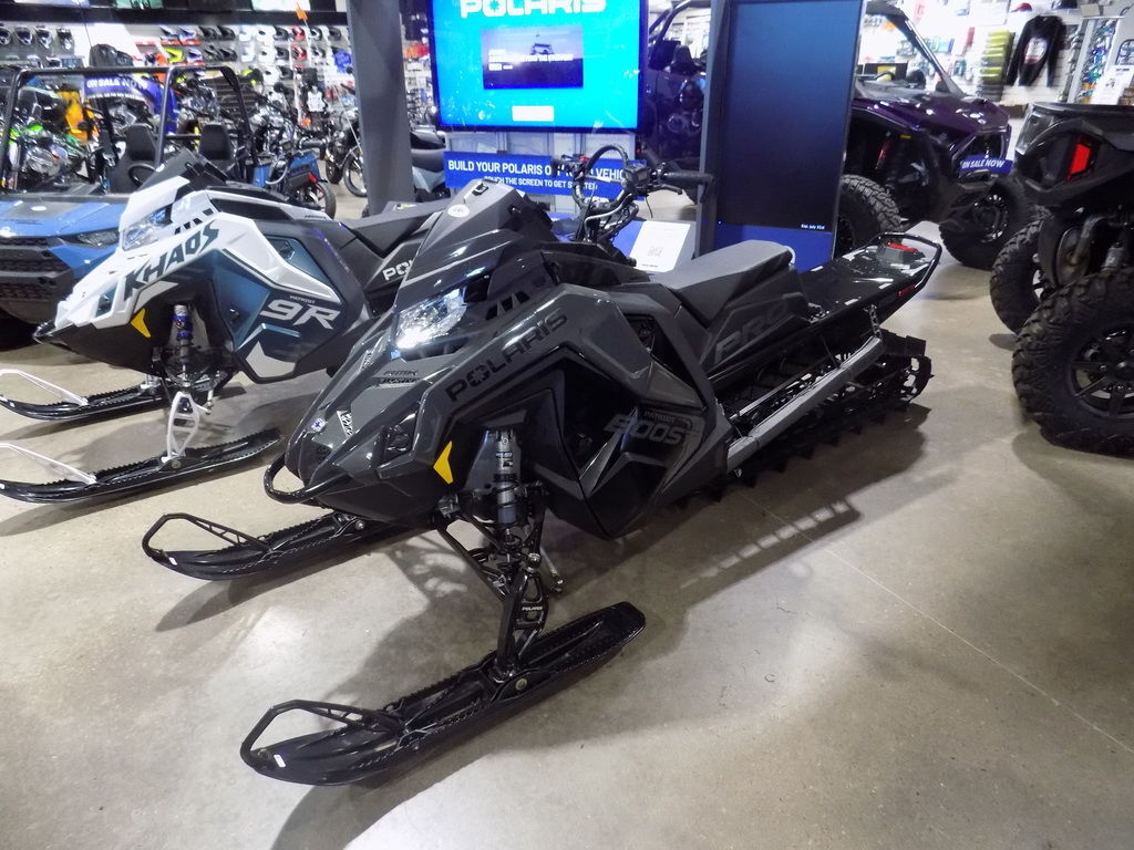 2025 Polaris® Boost PRO RMK 155 Shadow Gray / Gloss Black in fort collins CO