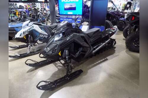 2025 Polaris® Boost PRO RMK 155 Shadow Gray / Gloss Black in fort collins CO