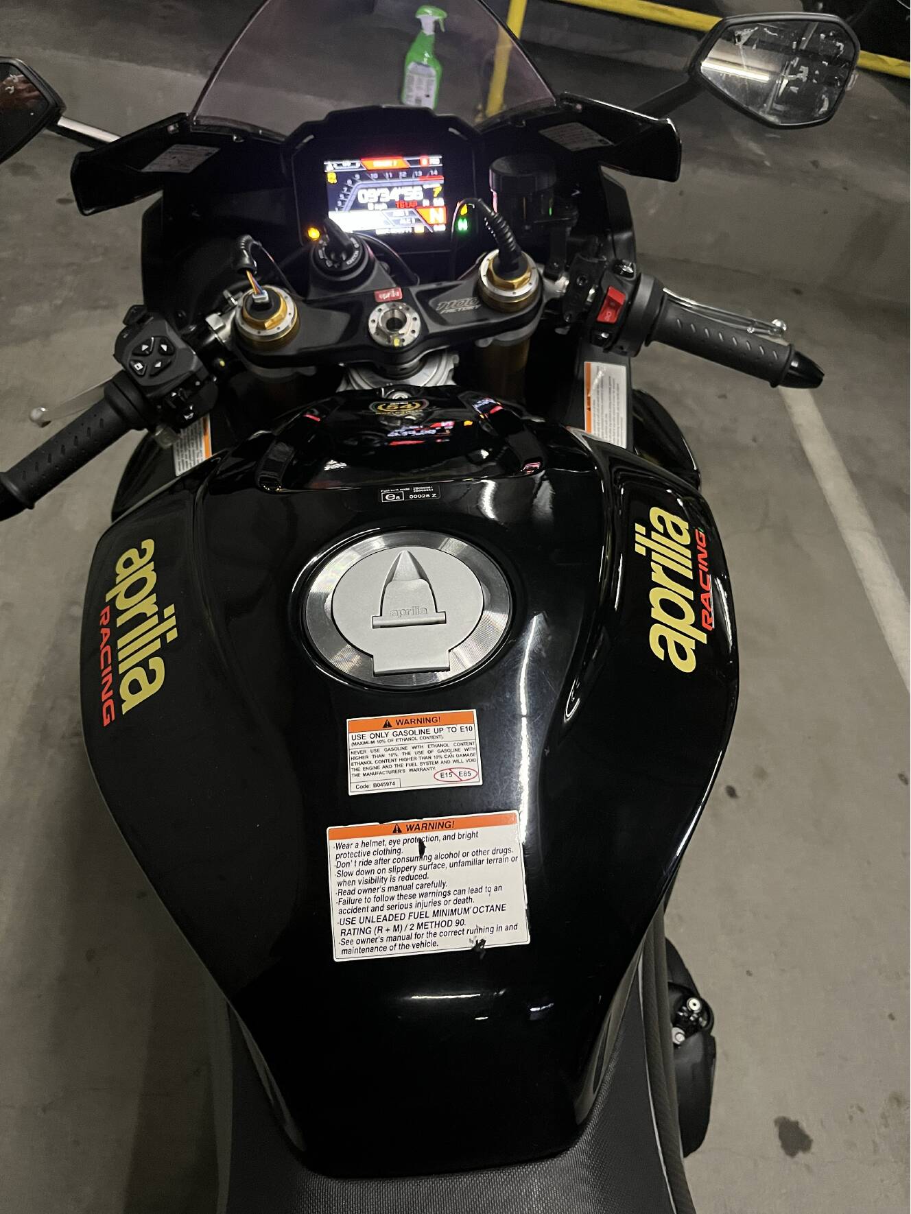 A photo of this 2022 Aprilia RSV4 FACTORY