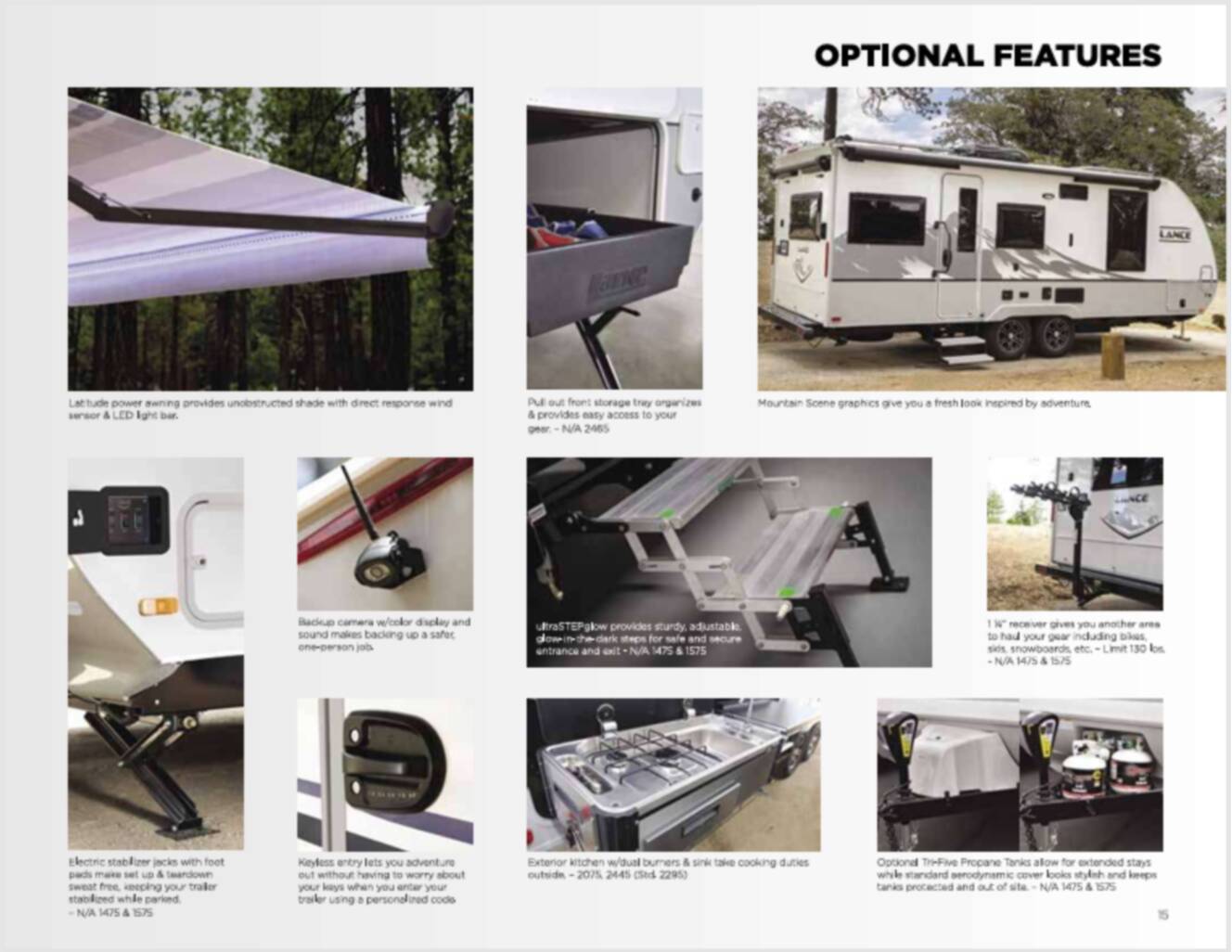 A photo of this 2021 Lance 1685 TRAVEL TRAILER