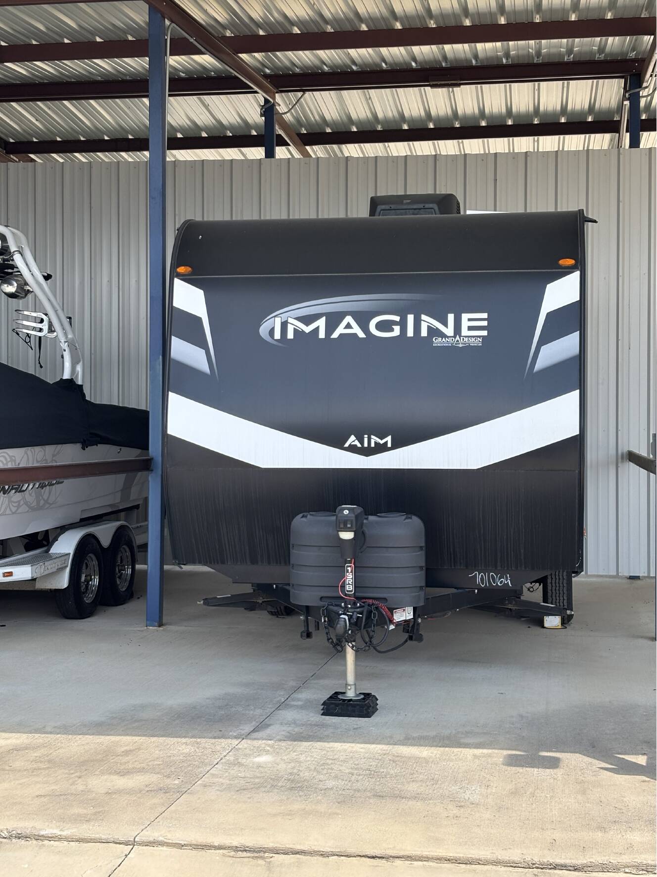 A photo of this 2023 Grand Design IMAGINE AIM 15RB