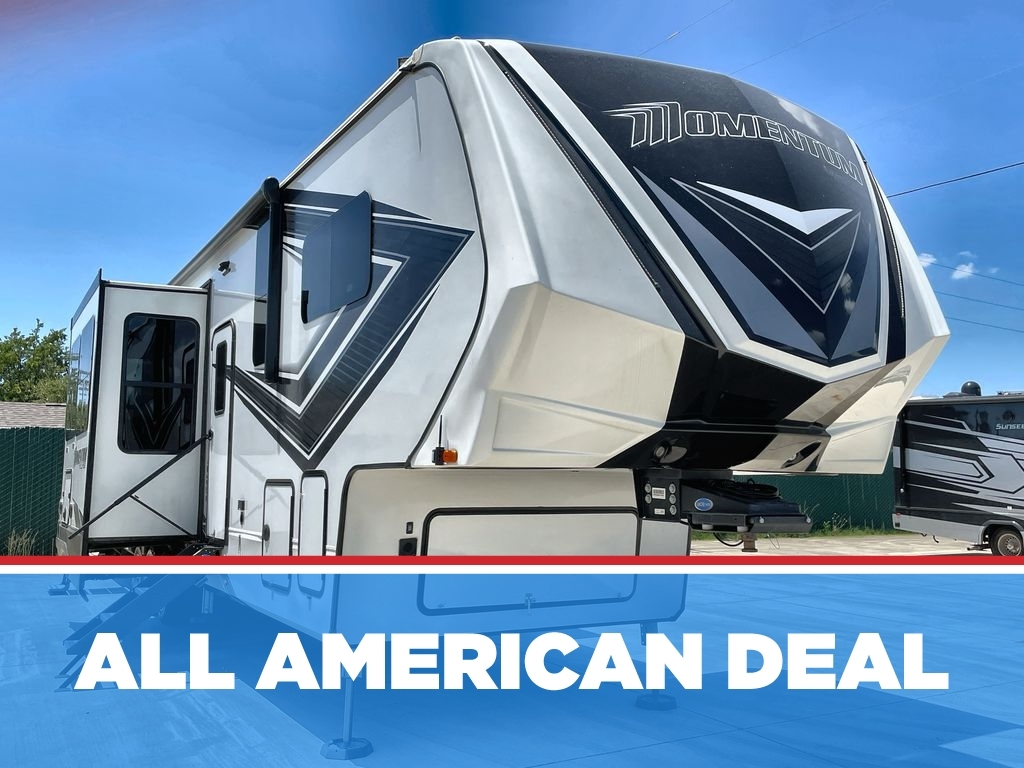 2022 Grand Design Momentum M-Class 381MS Fifth Wheel Toy Hauler RV