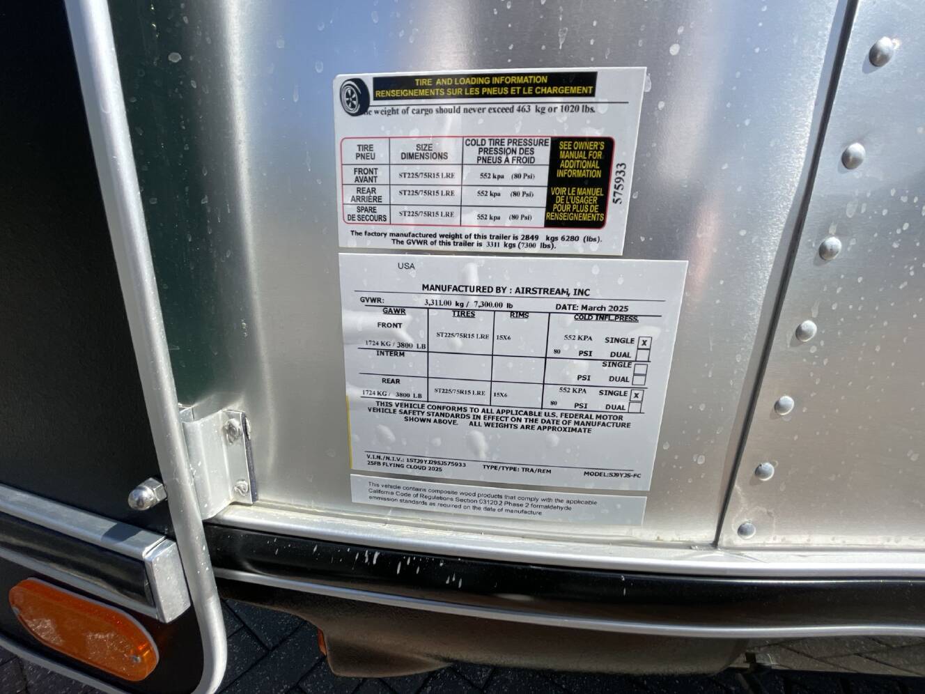 A photo of this 2025 Airstream Flying Cloud 25 FBQ