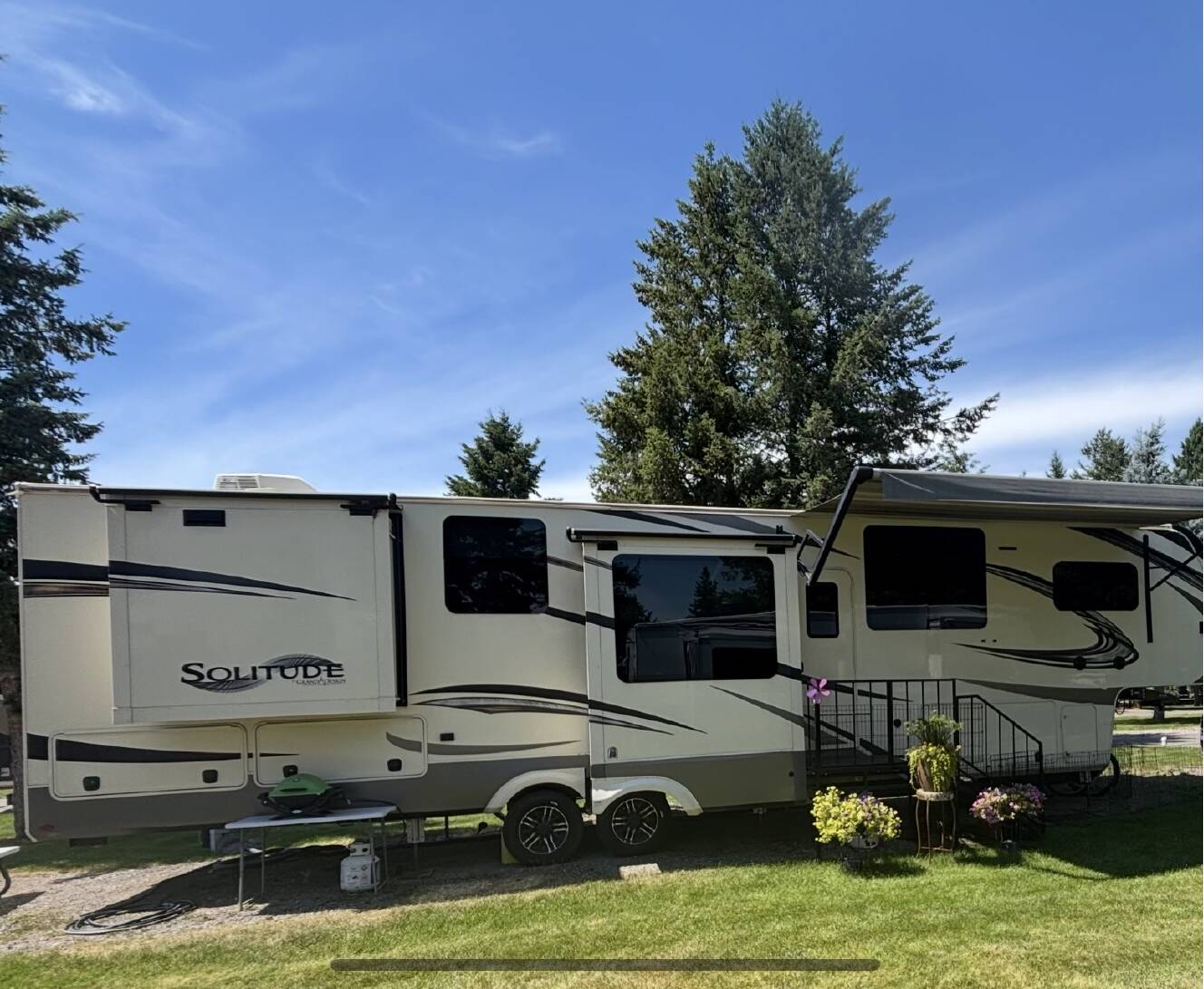 A photo of this 2021 Grand Design SOLITUDE 390RK