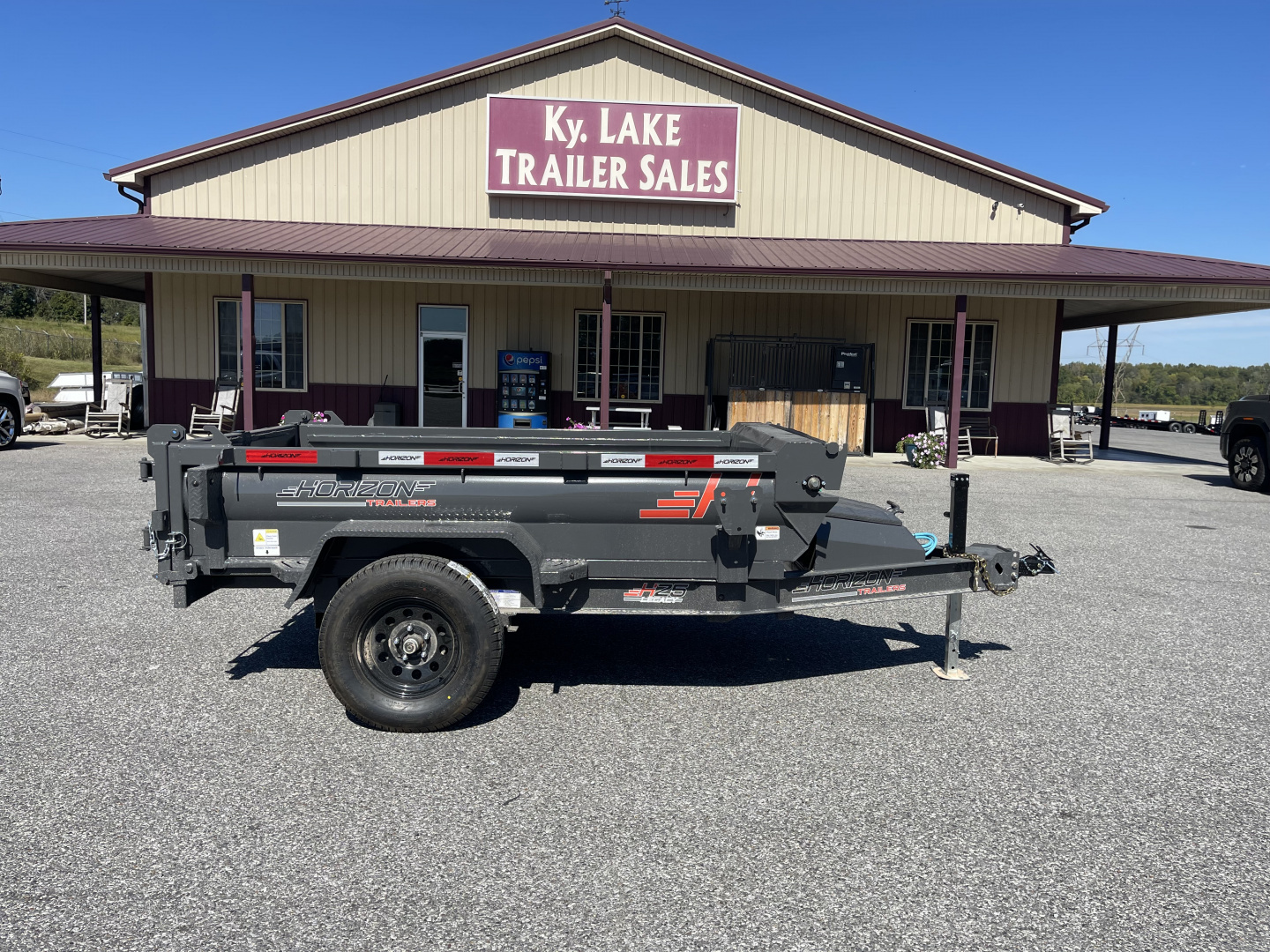 2026 Horizon Trailers HZ5 5'x8'X18" BP in Calvert City, KY