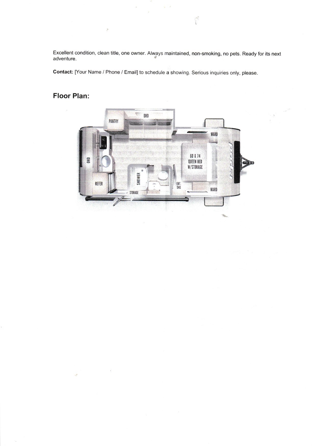 2022 Forest River R-POD RP-198 RV
