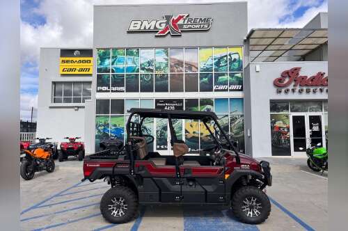 2026 Kawasaki MULE PROFXT 1000 Platinum Ranch Edition Metallic Deep R in laredo TX