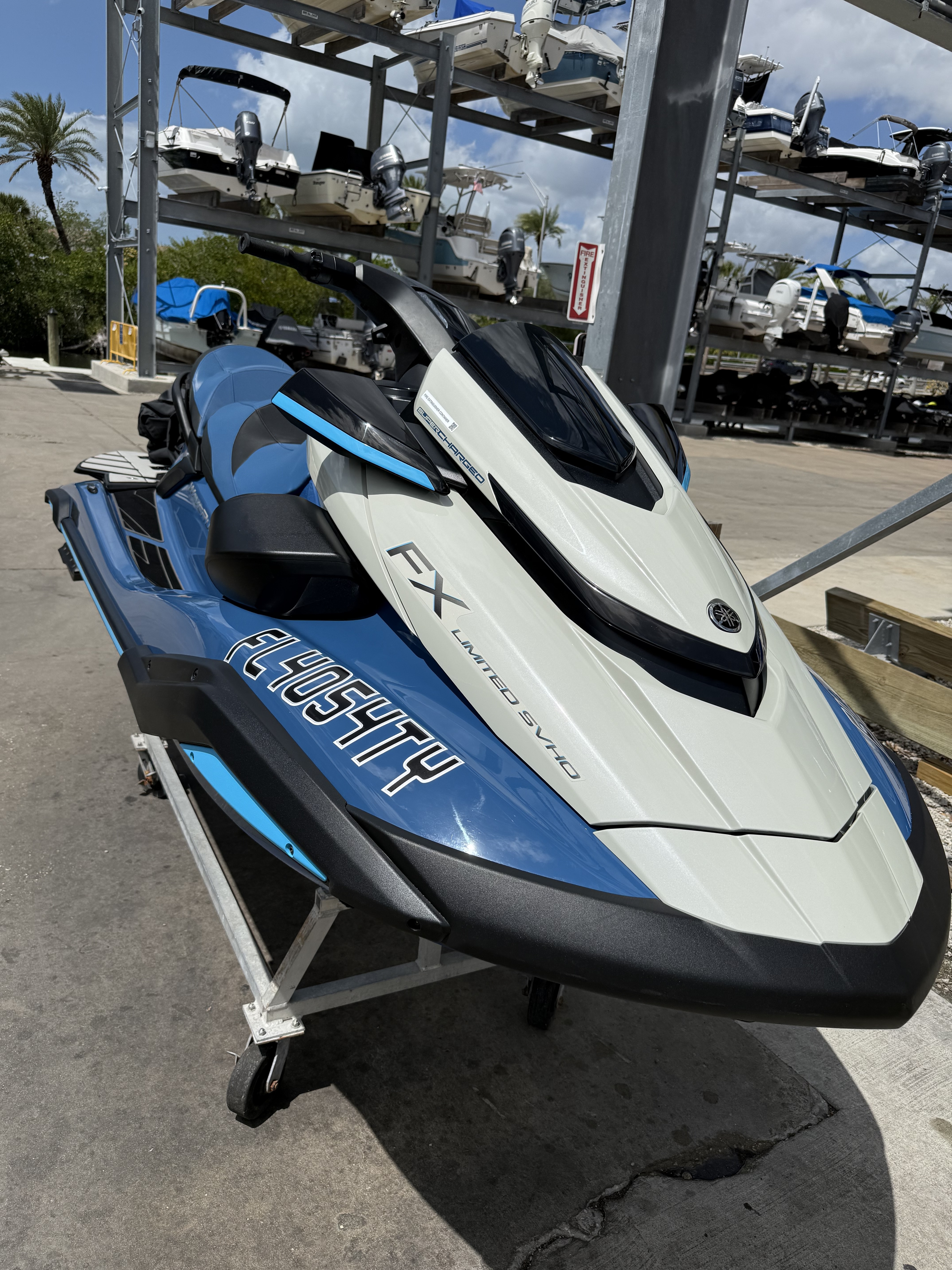 2025 Yamaha WAVERUNNER FX SVHO LIMITED Three Seater jet ski