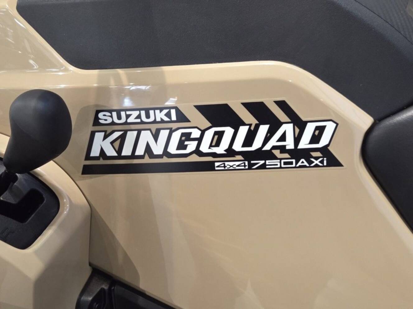 A photo of this 2025 Suzuki KingQuad 750AXi Power Steering