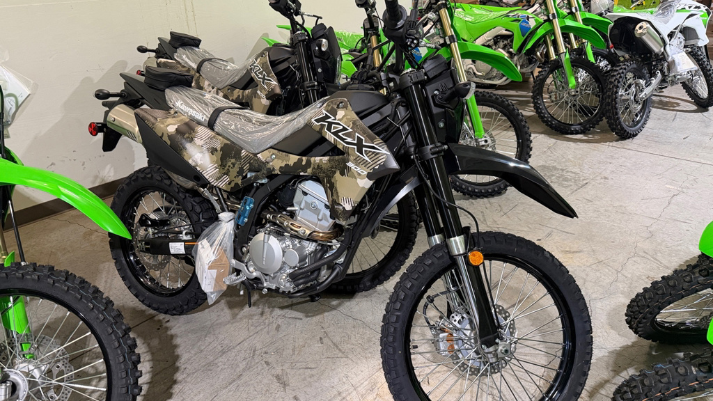 2026 Kawasaki KLX300 CAMO 300 BASE in Sublimity, OR