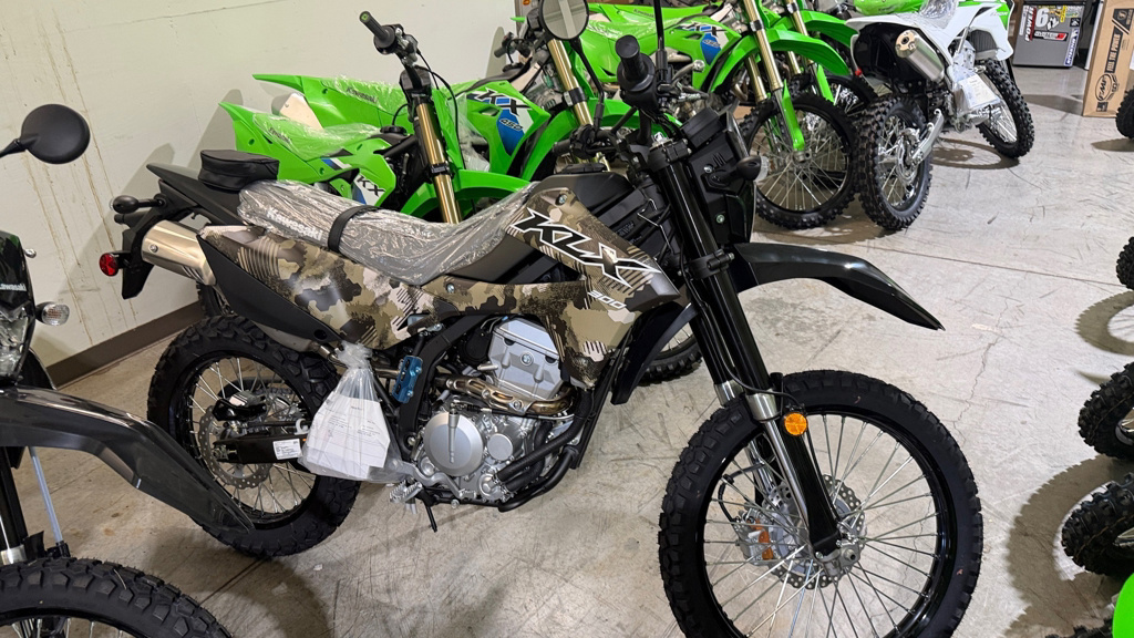 2026 Kawasaki KLX300 CAMO 300 BASE in Sublimity, OR