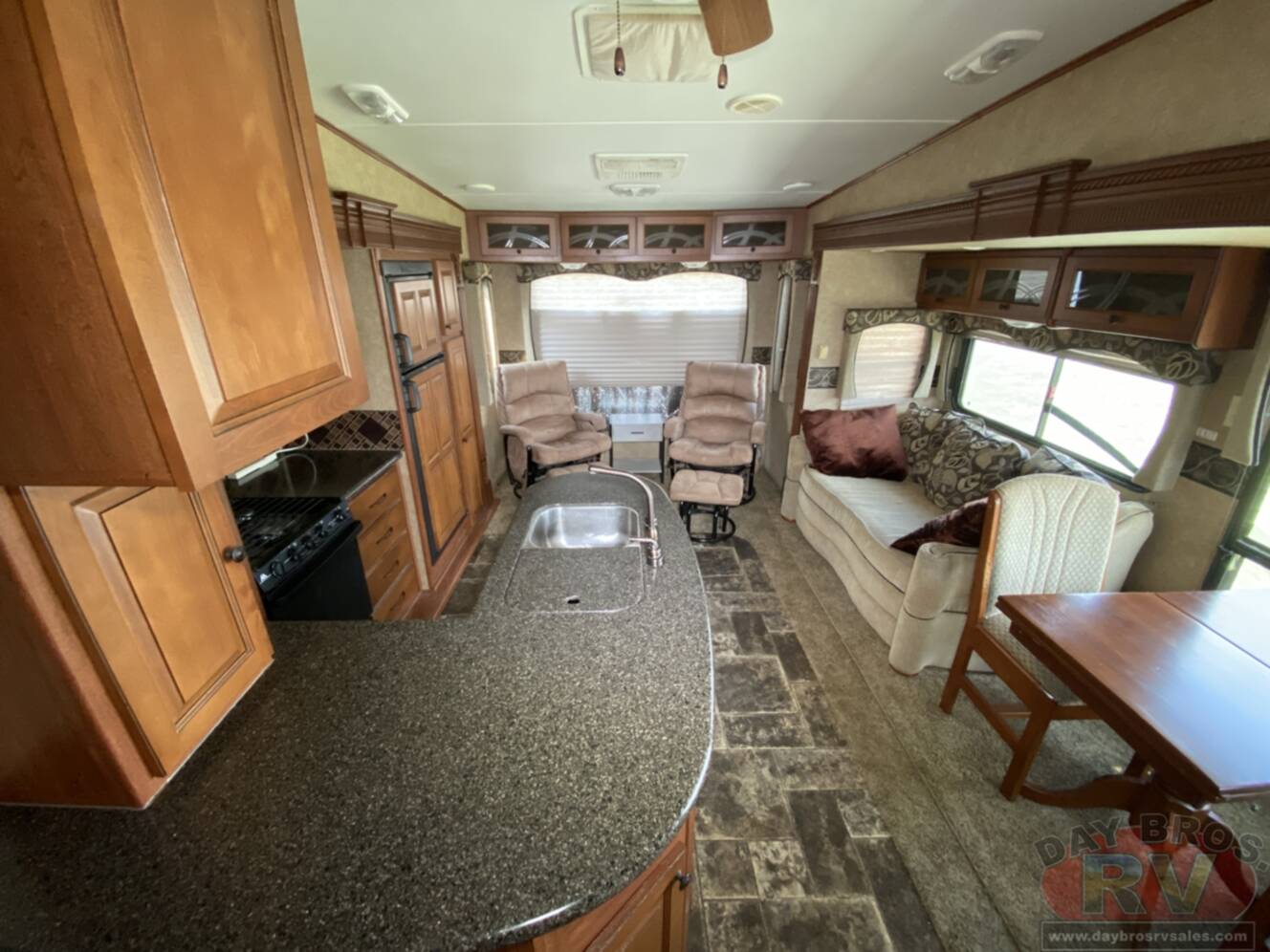 A photo of this 2012 Heartland Greystone 29MK