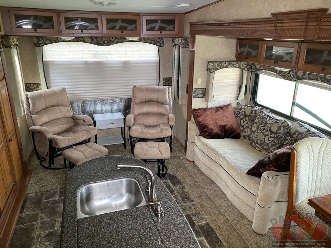 A photo of this 2012 Heartland Greystone 29MK
