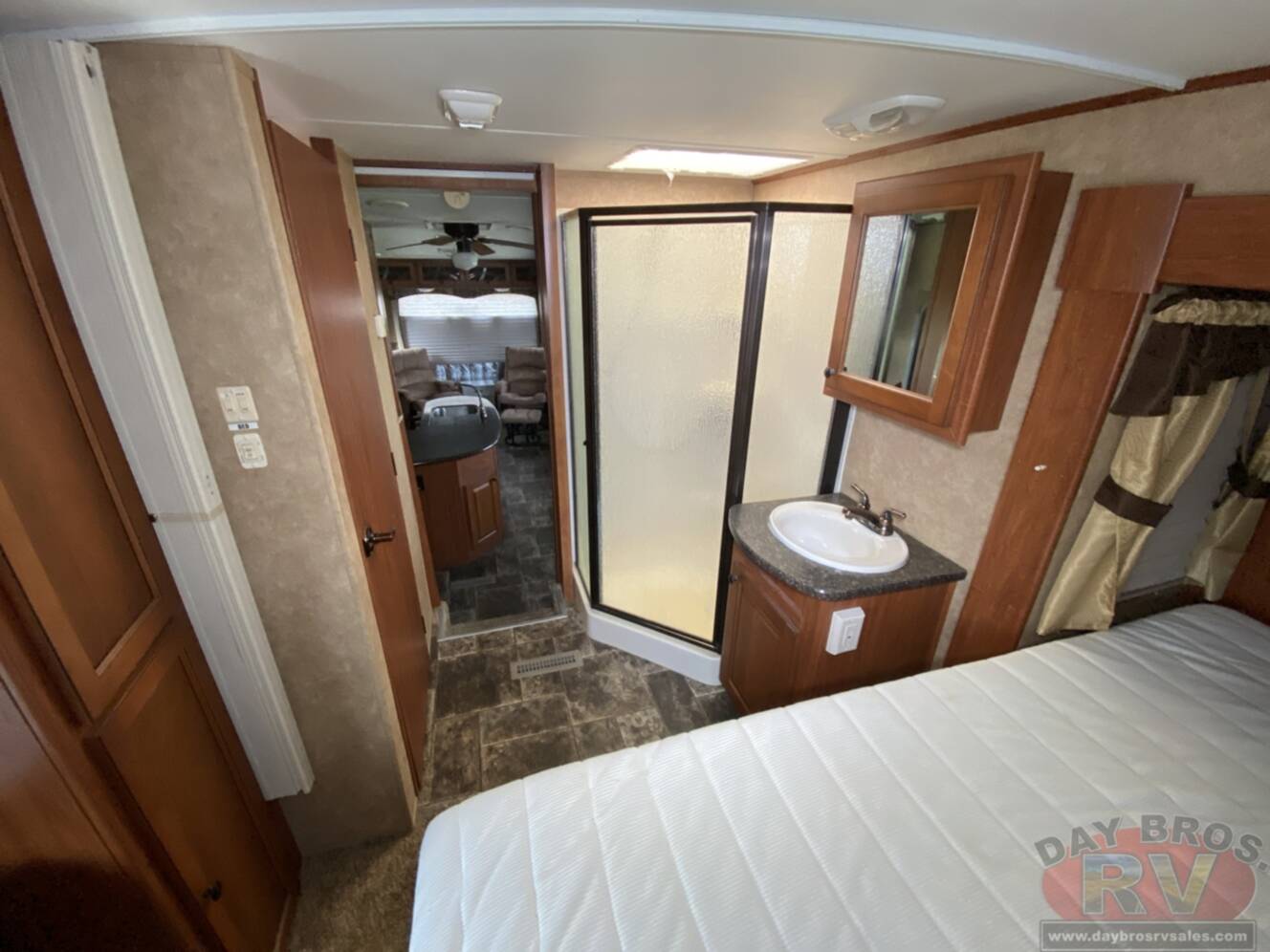 A photo of this 2012 Heartland Greystone 29MK
