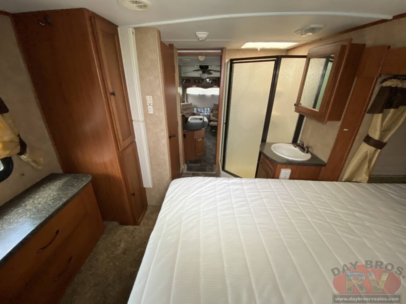 A photo of this 2012 Heartland Greystone 29MK