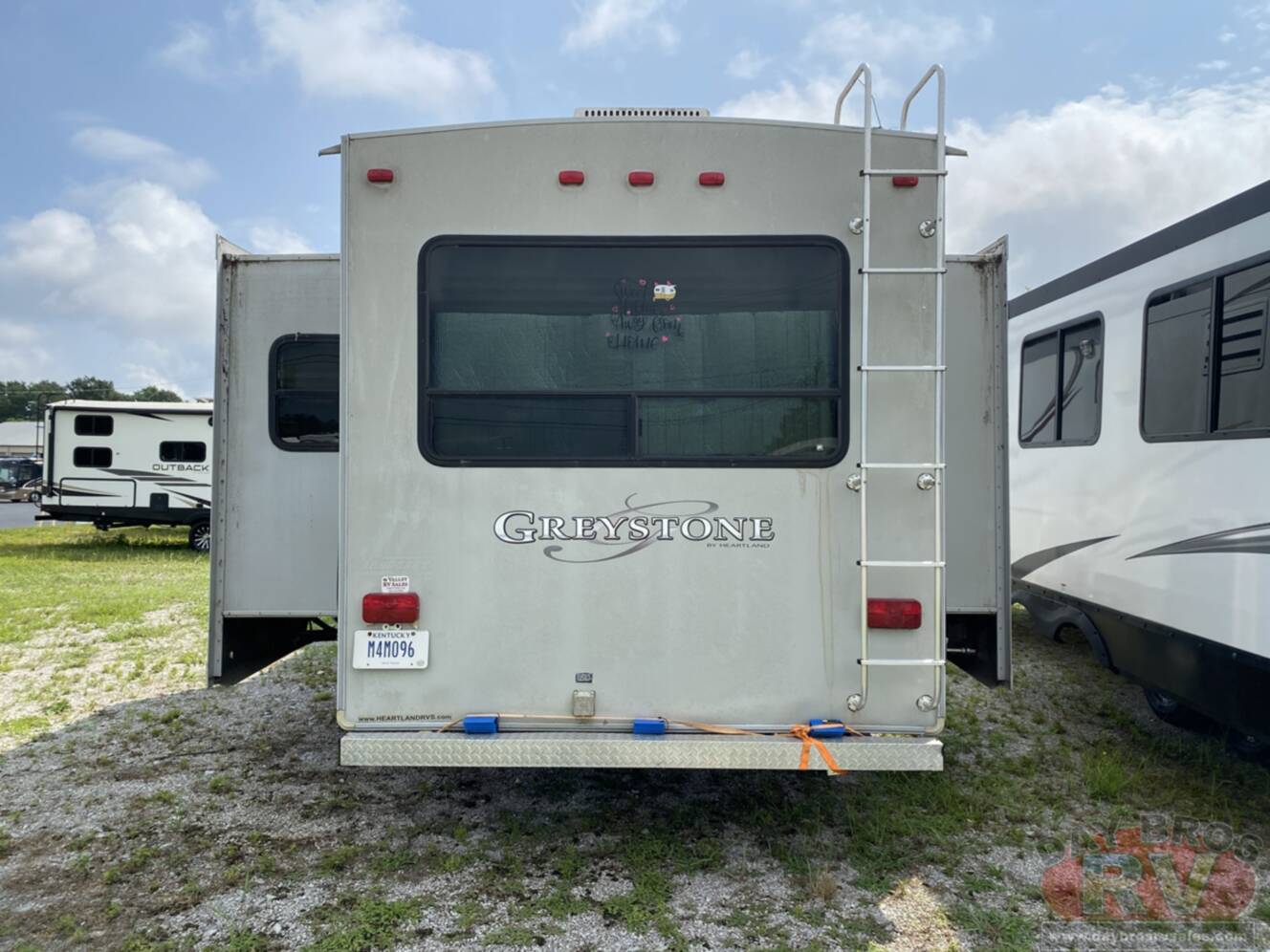 A photo of this 2012 Heartland Greystone 29MK