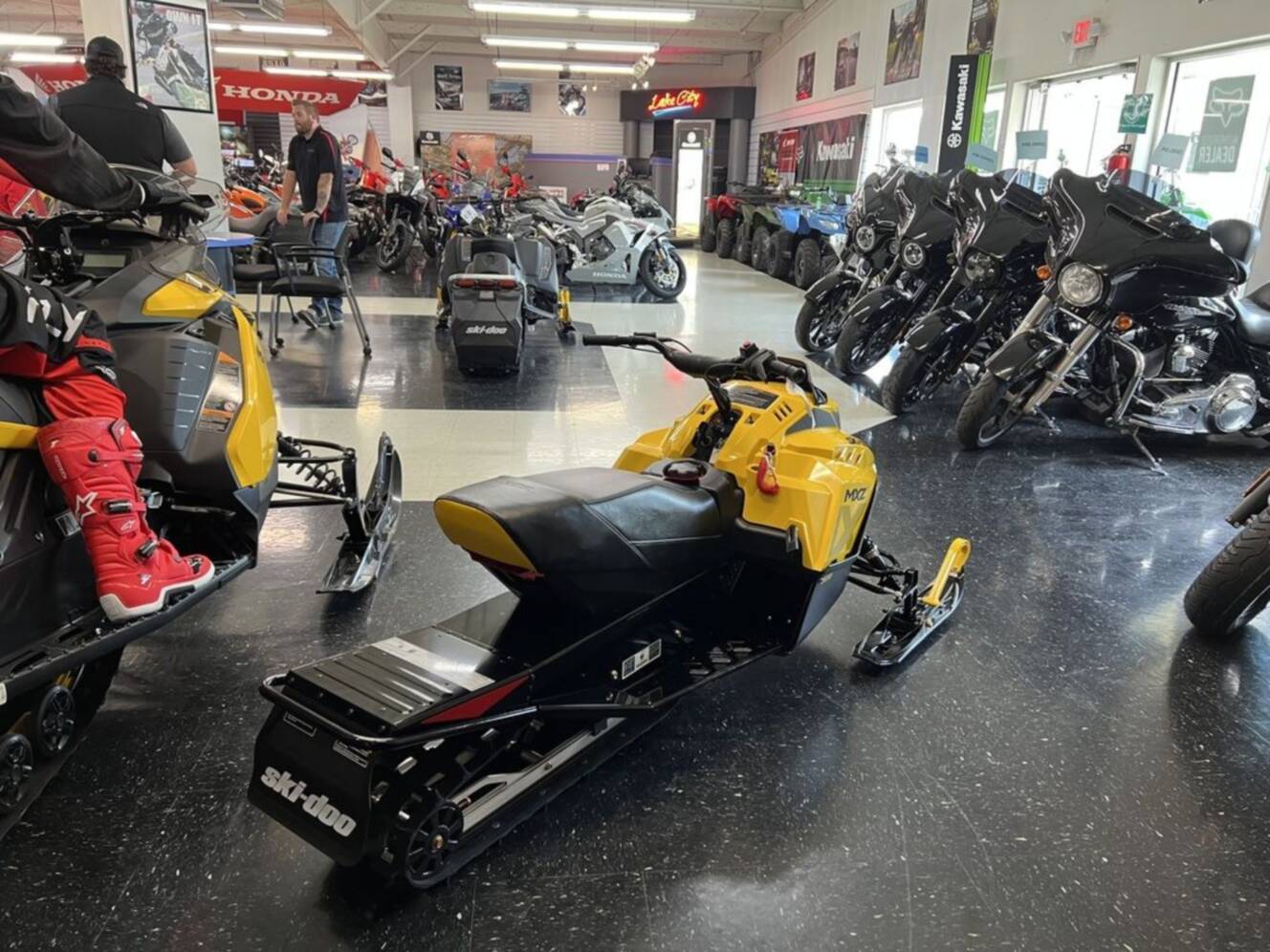 A photo of this 2026 Ski-Doo MXZ® 200