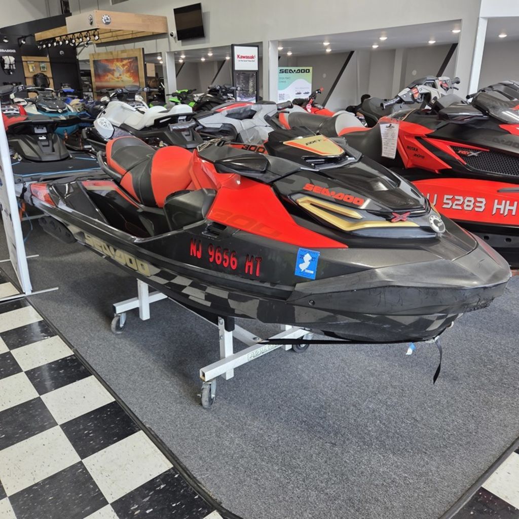 2019 Sea-Doo RXT®-X® 300 Eclipse Black and Lava Red in middletown NJ