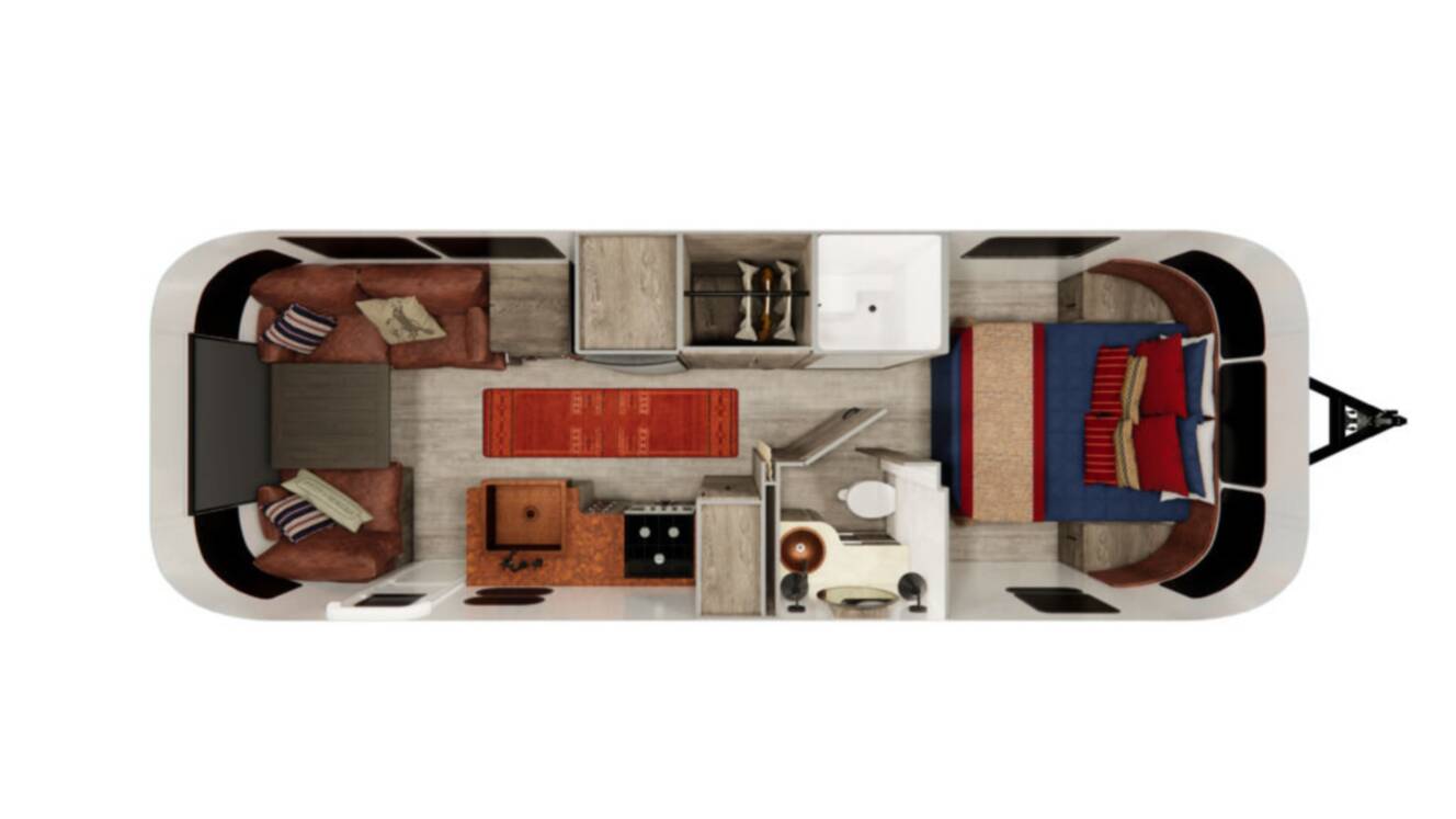 A photo of this 2026 Airstream Stetson 6666 28RB