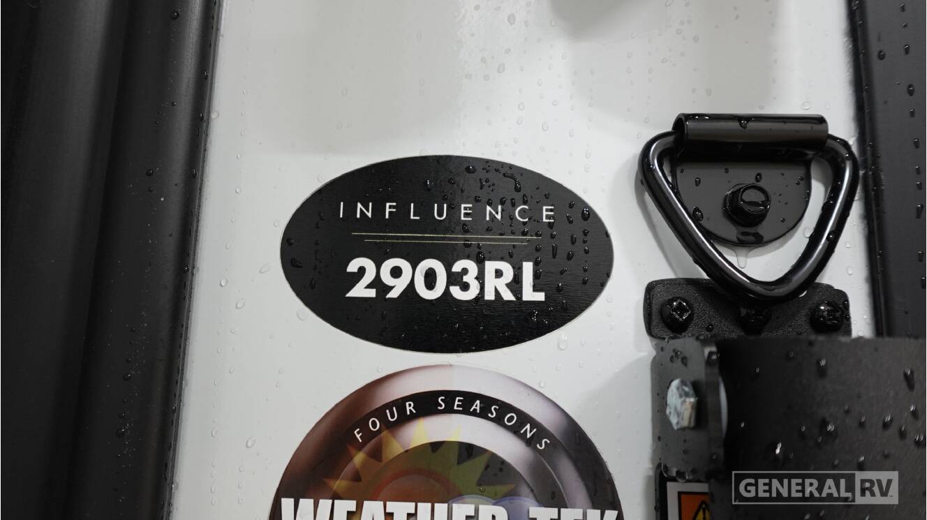 A photo of this 2027 Grand Design Influence 2903RL