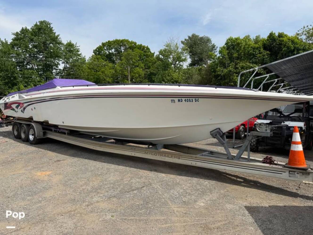 A photo of this 1998 Fountain Lightning 42