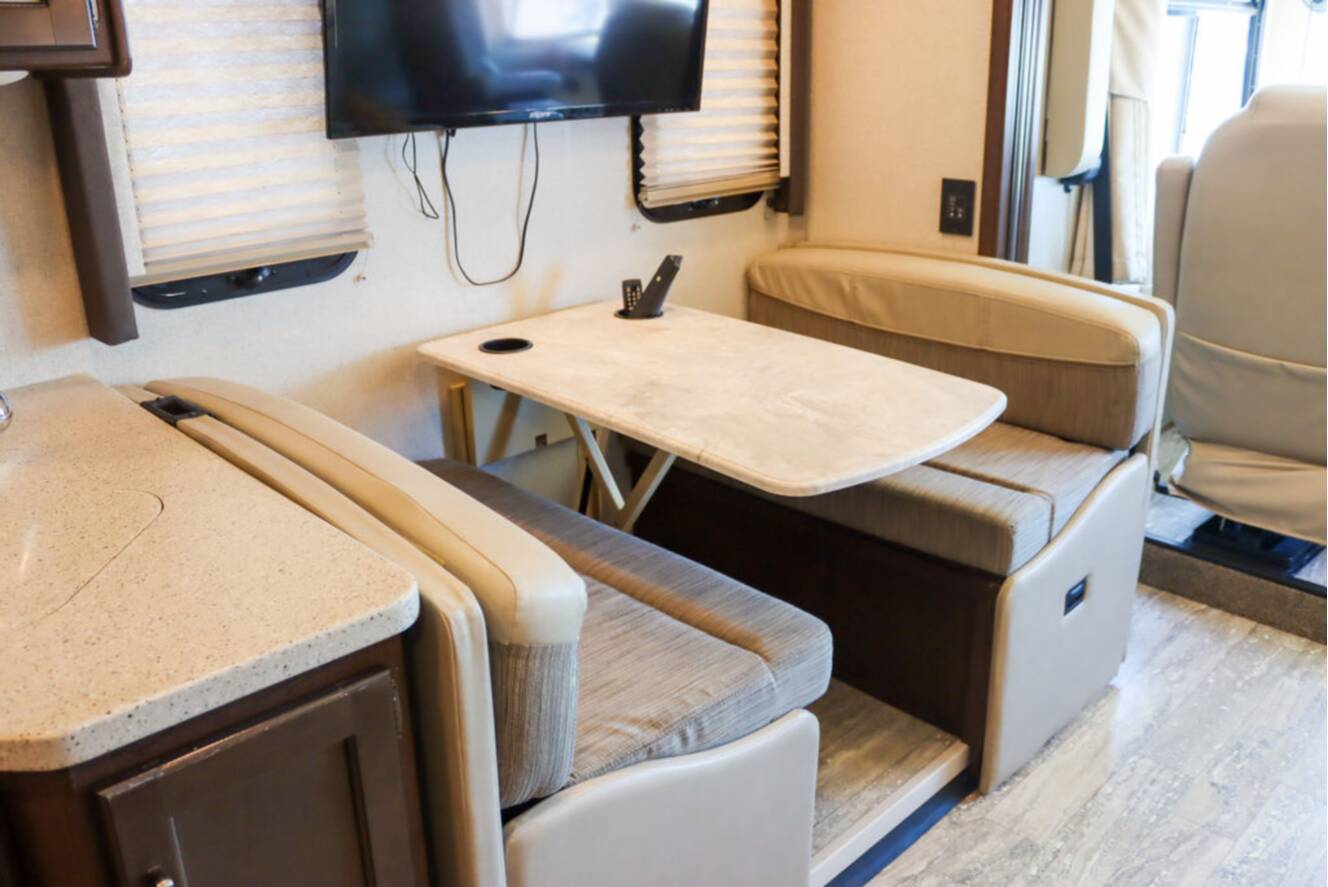 A photo of this 2020 Thor Motor Coach Hurricane 34J