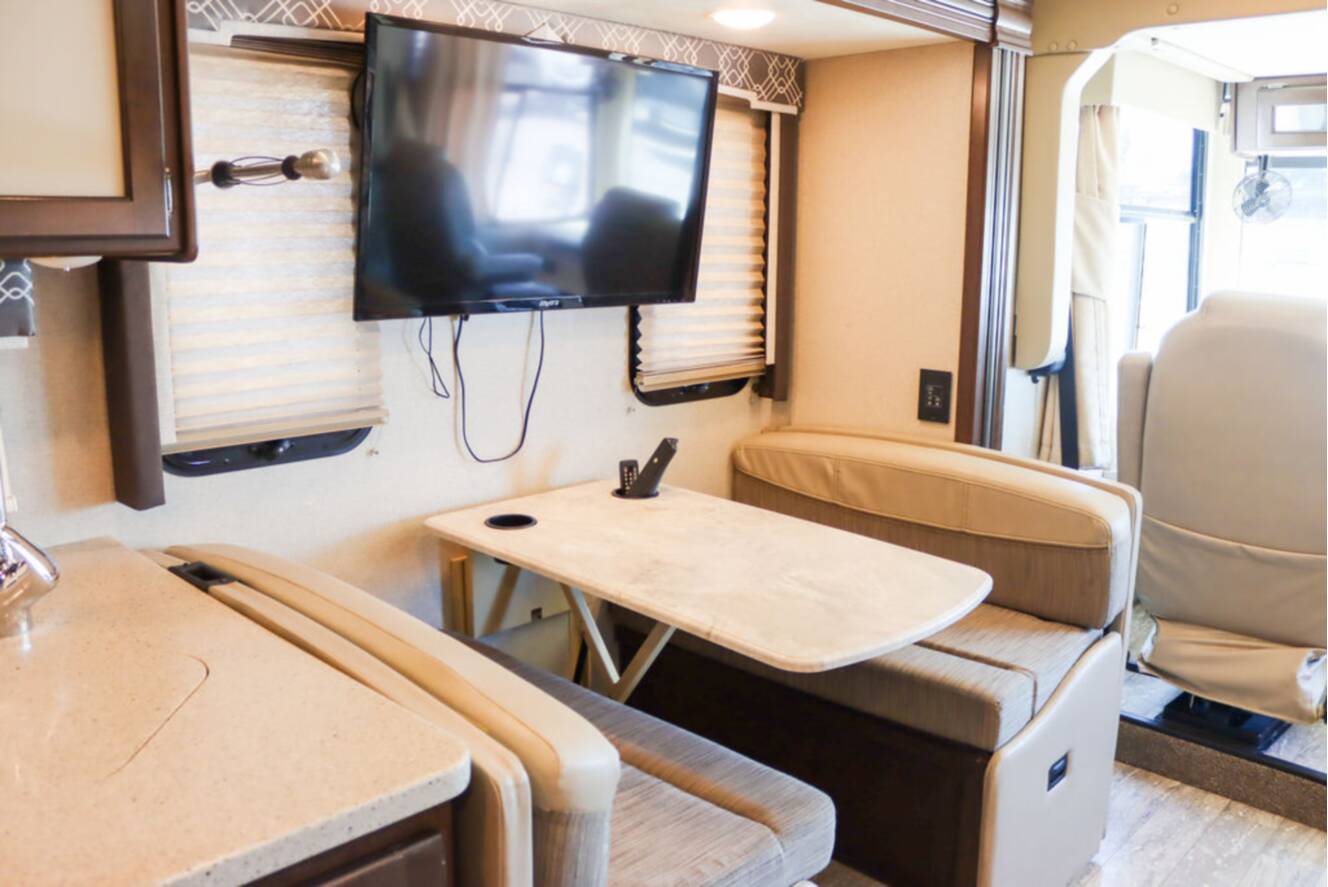 A photo of this 2020 Thor Motor Coach Hurricane 34J
