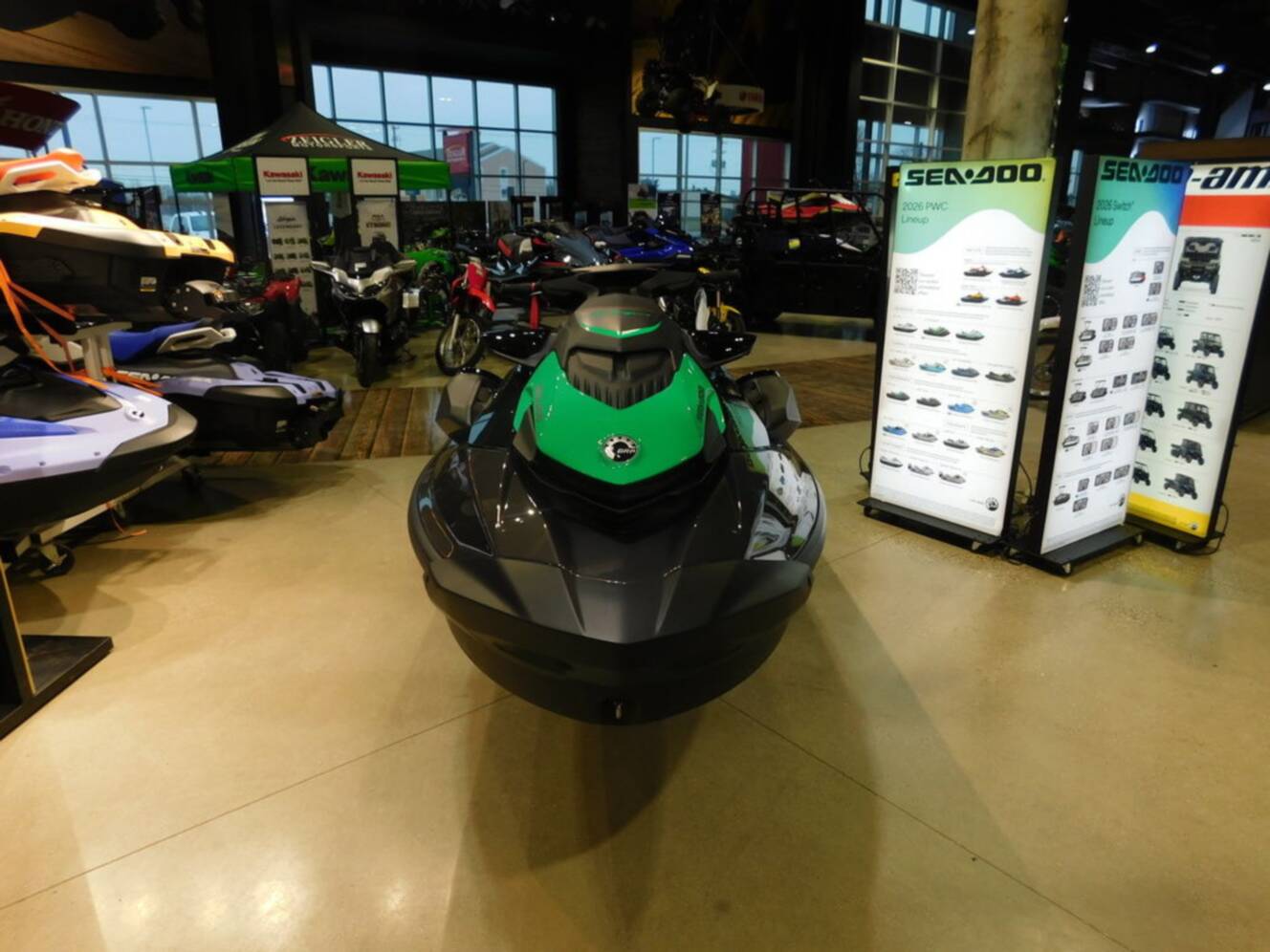A photo of this 2026 Sea-Doo GTI SE 170 Tech, Audio, iDF, iBR