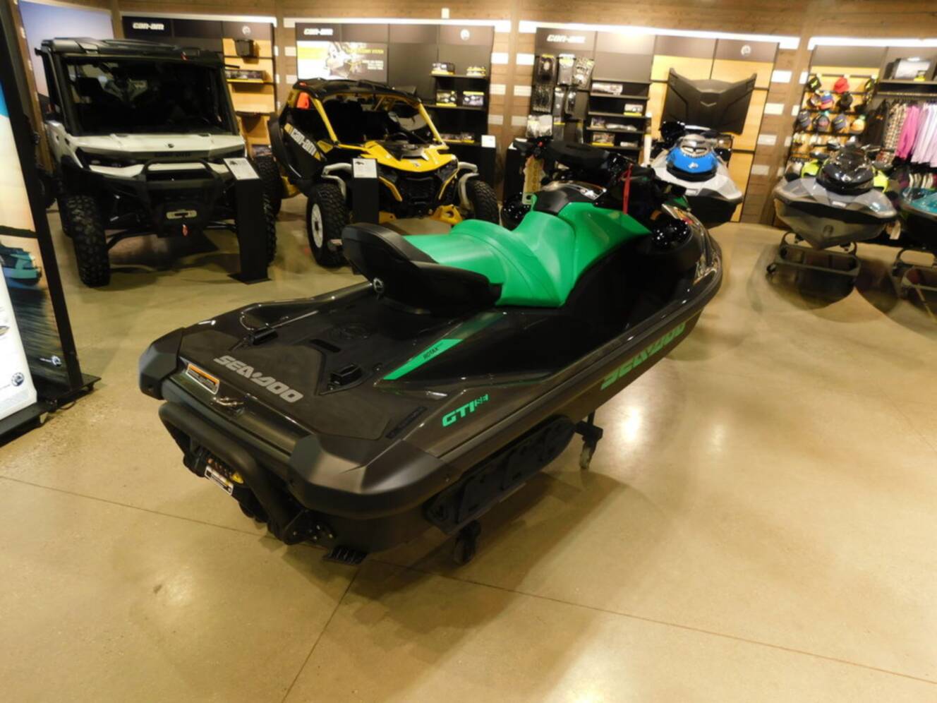 A photo of this 2026 Sea-Doo GTI SE 170 Tech, Audio, iDF, iBR