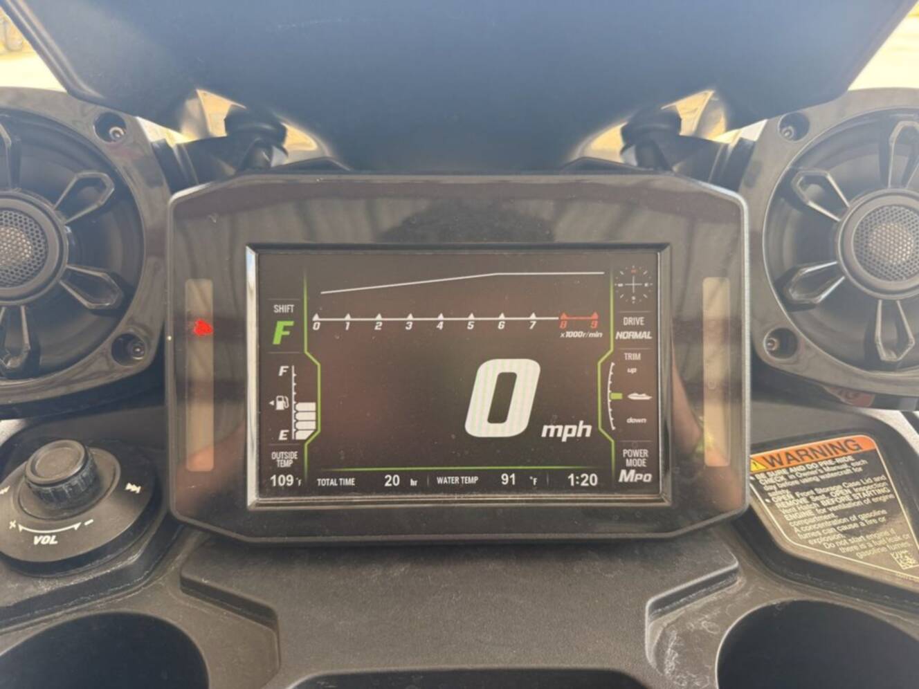 A photo of this 2023 Kawasaki Ultra® 160LX