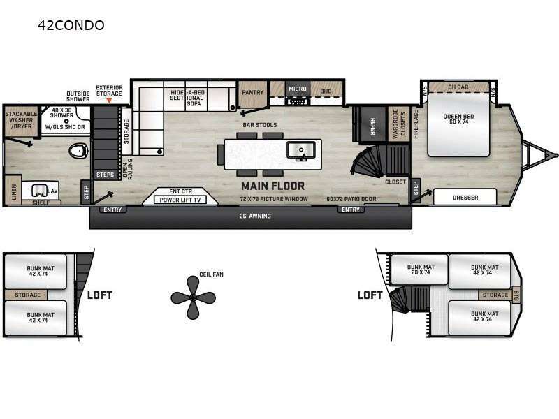 2026 Coachmen Rv Catalina Destination Series 42CONDO in monroe WA