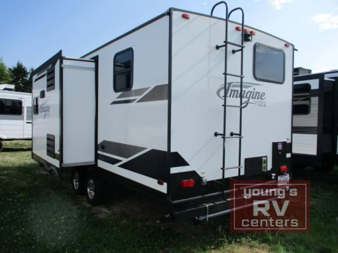 A photo of this 2021 Grand Design Imagine XLS 23BHE
