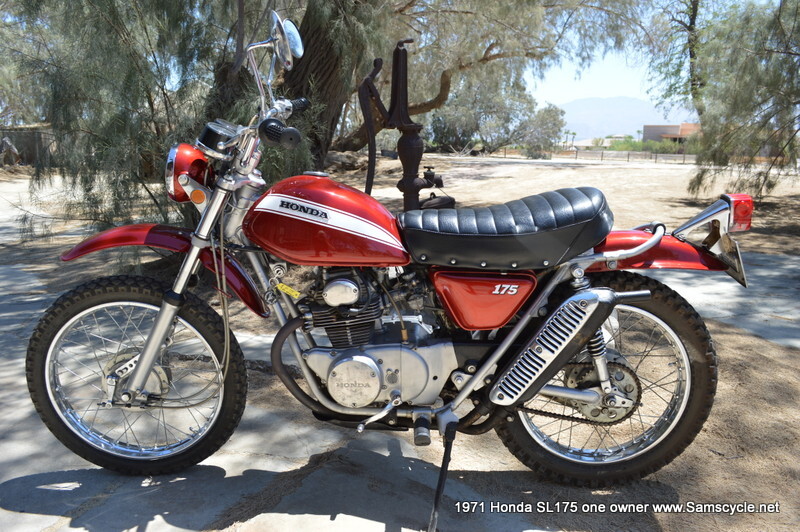 1971 Honda SL175 175 in Rancho Mirage, CA