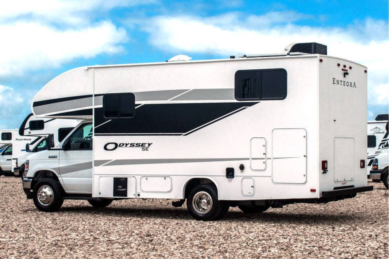 A photo of this 2027 Entegra Coach Odyssey SE 22TF
