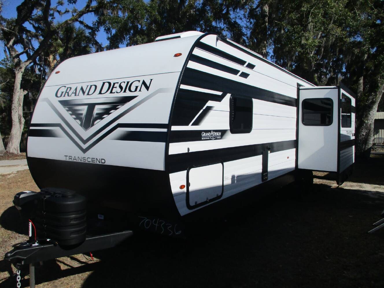 A photo of this 2026 Grand Design Transcend 285RKT