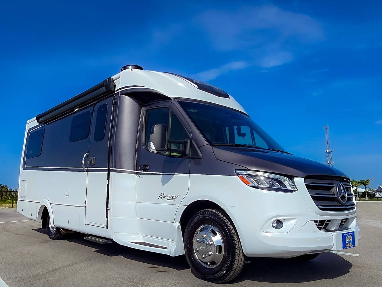 A photo of this 2023 Regency Rv Ultra Brougham 25TBS