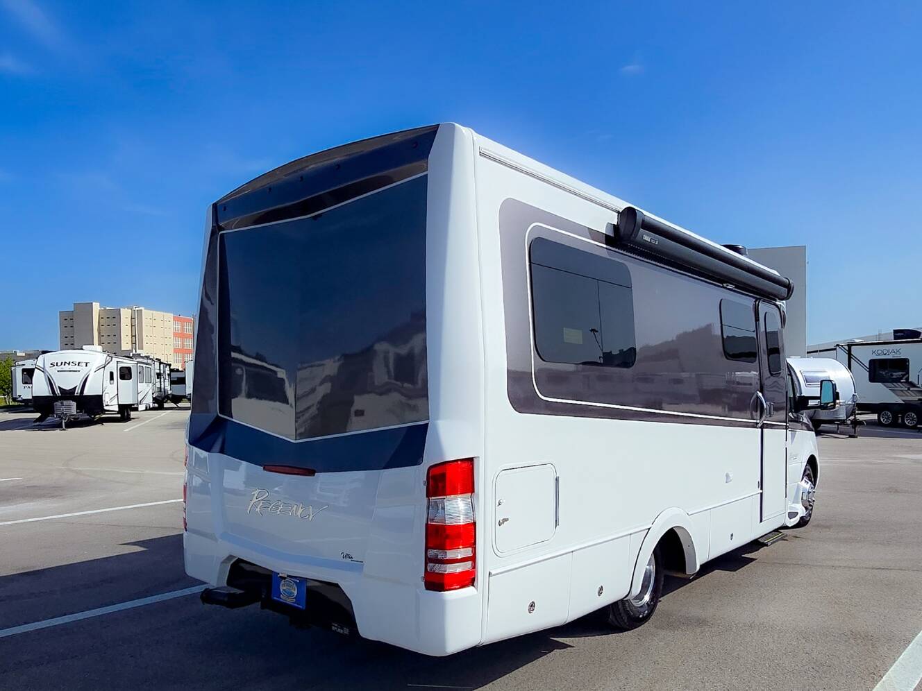 A photo of this 2023 Regency Rv Ultra Brougham 25TBS