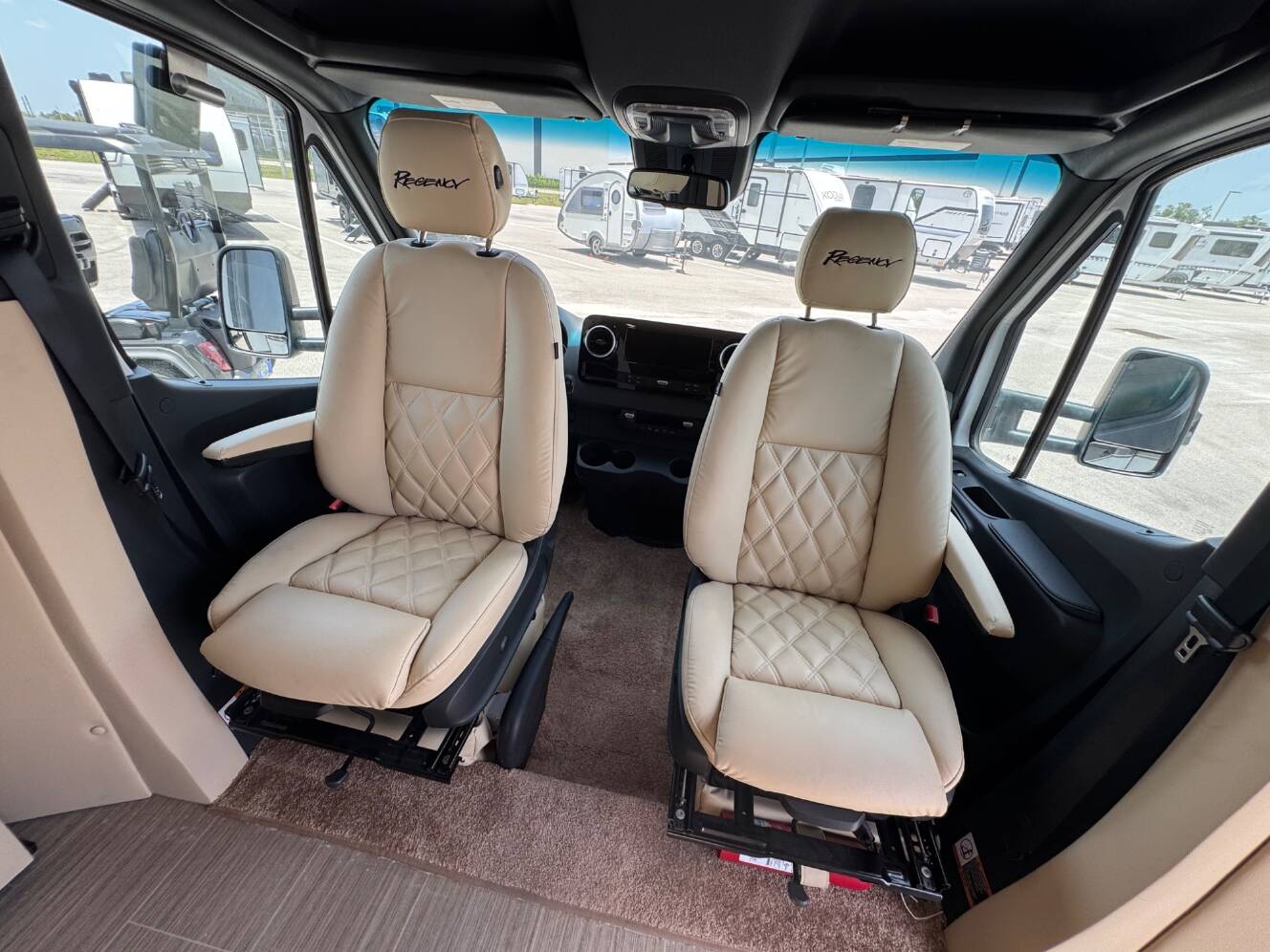 A photo of this 2023 Regency Rv Ultra Brougham 25TBS