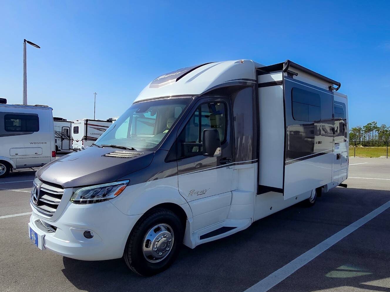 A photo of this 2023 Regency Rv Ultra Brougham 25TBS