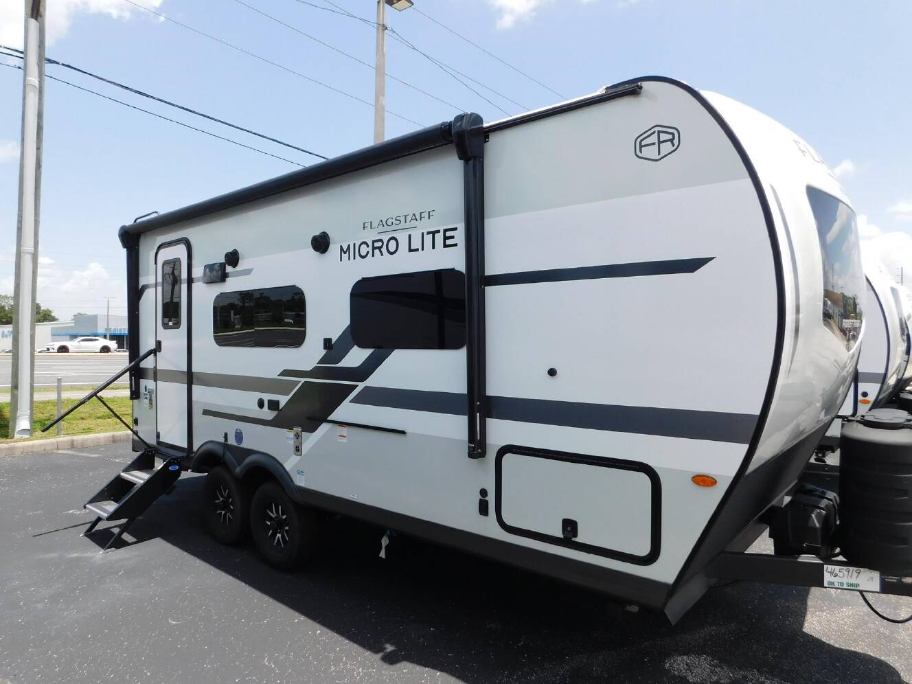 A photo of this 2026 Forest River FLAGSTAFF MICRO LITE 21FBRS