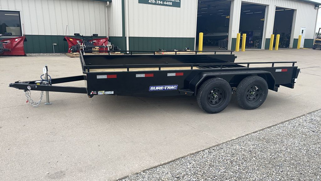 2026 Sure-Trac 7'X14' Steel High Side 7K Ladder Gate in Delphos, ME