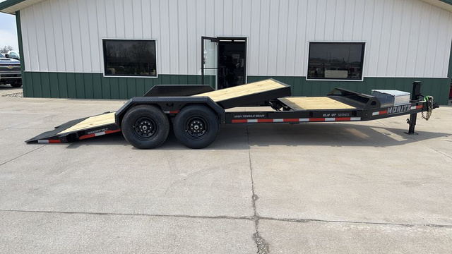 2026 Moritz International 7'X16'+4' GT 14K Tilt Equipment Trailer in Delphos, ME