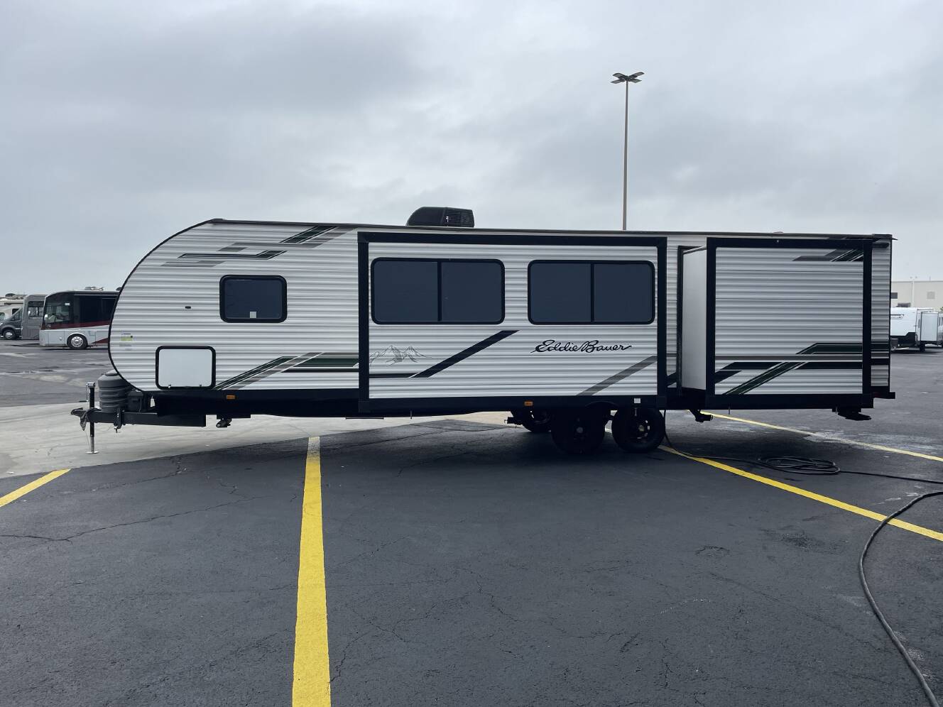 A photo of this 2024 Heartland EDDIE BAUER 320BH-C