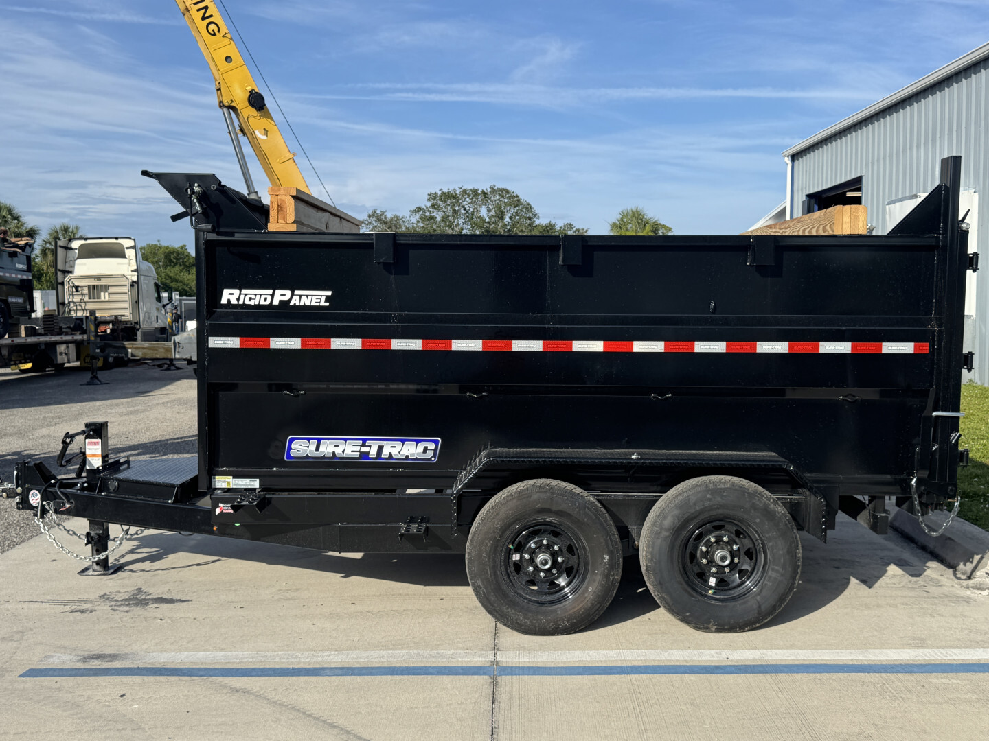 2026 Sure-Trac 7X12 14K TELESCOPIC 4' SIDES TARP RAMPS in Punta Gorda, FL