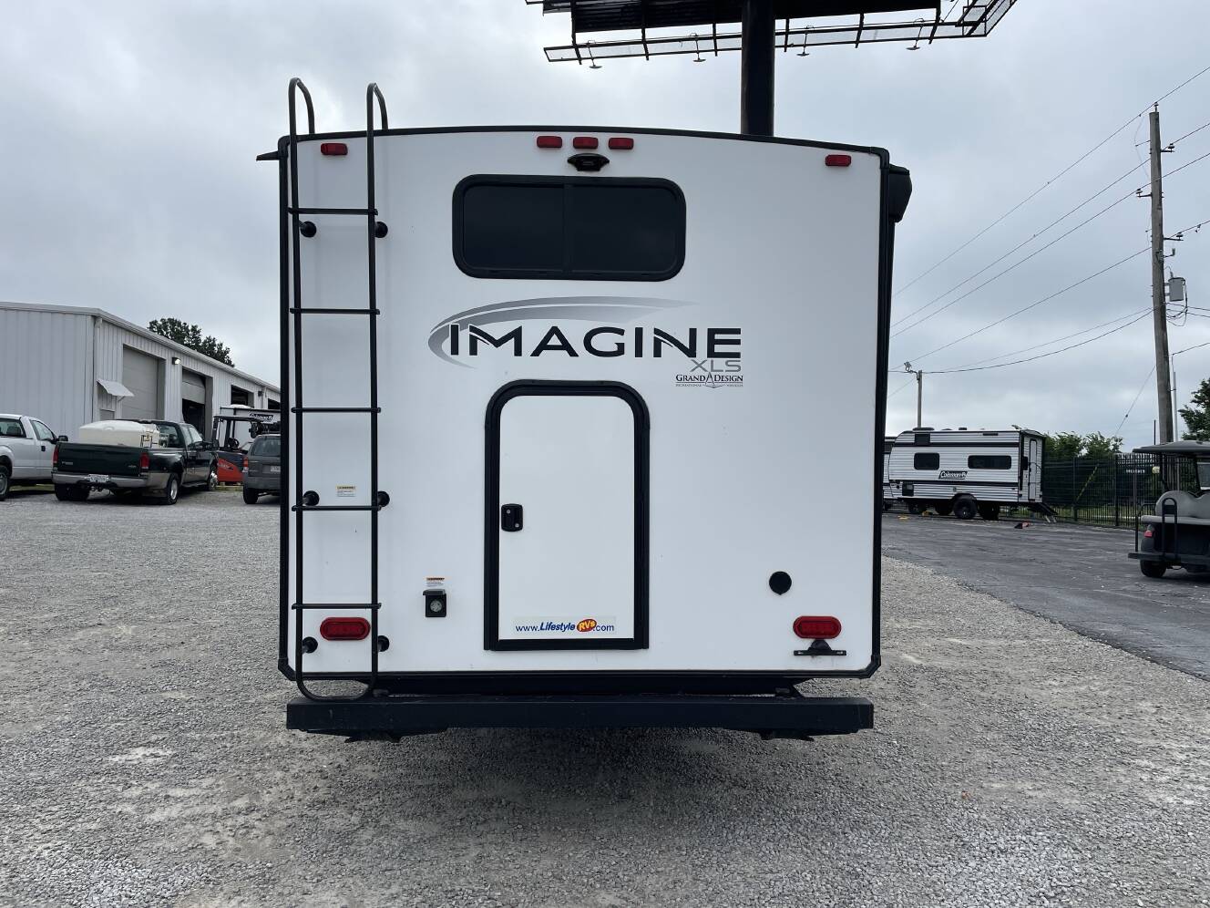 A photo of this 2023 Grand Design IMAGINE XLS 25BHE
