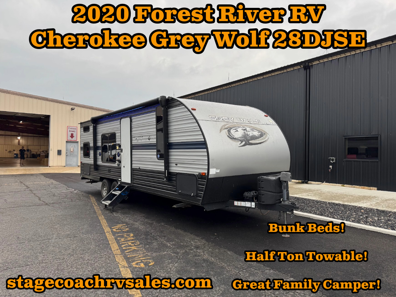 2020 Forest River CHEROKEE GREY WOLF 26DJSE RV