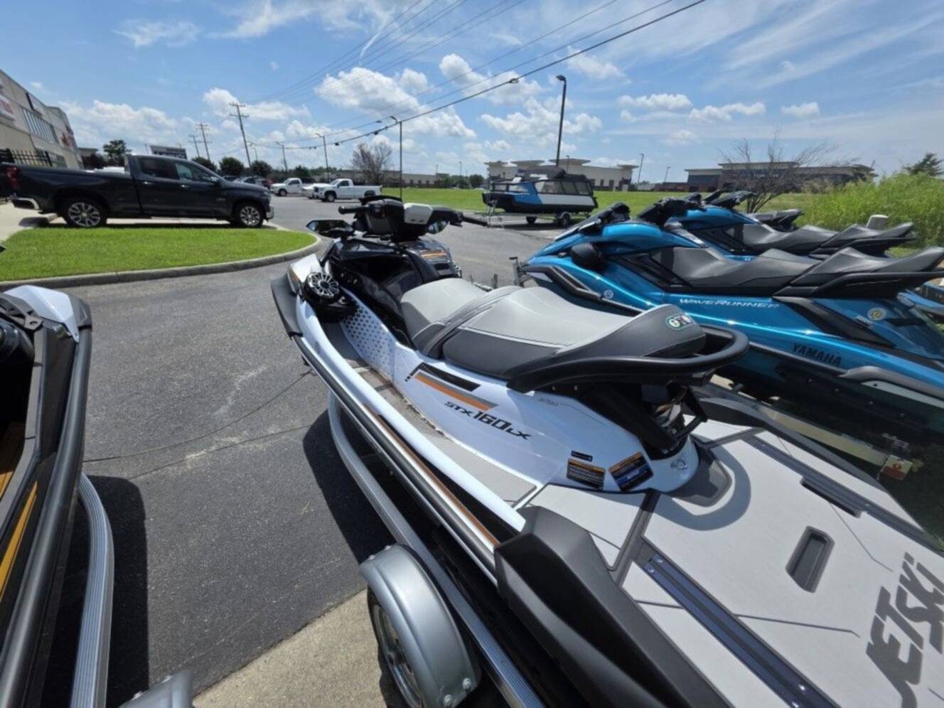 A photo of this 2026 Kawasaki Jet Ski STX 160LX