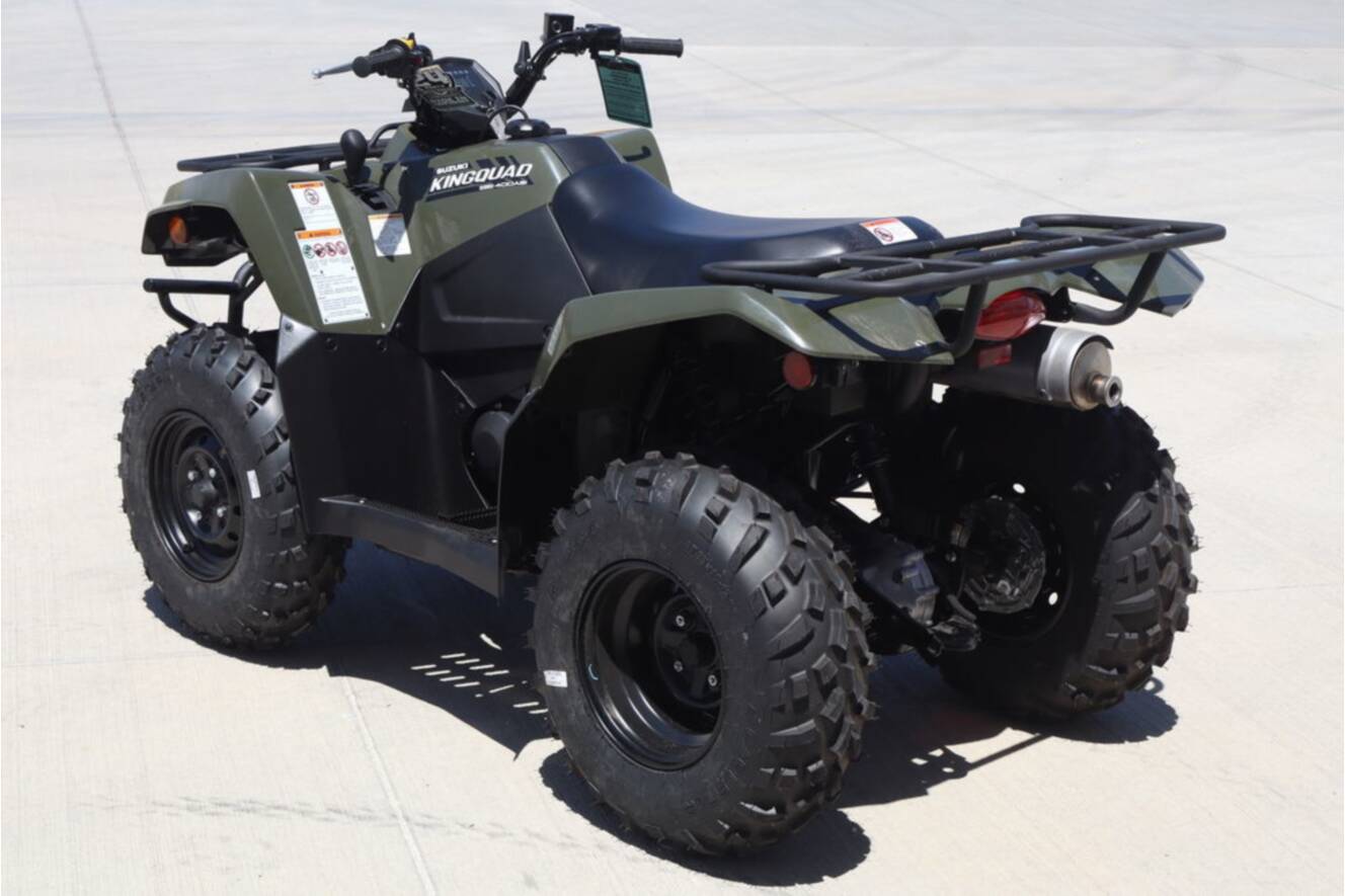 A photo of this 2026 Suzuki KingQuad 400 ASi