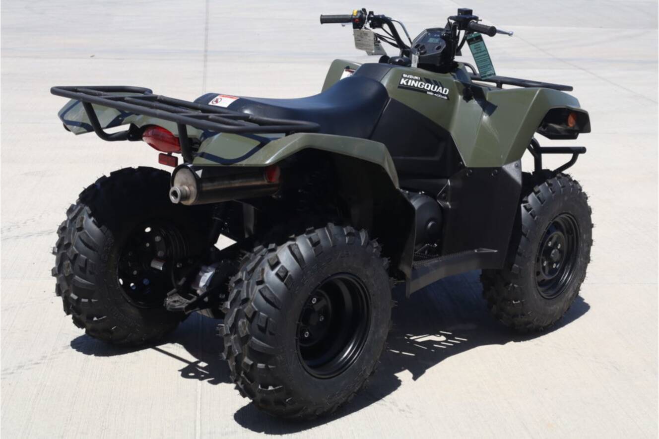 A photo of this 2026 Suzuki KingQuad 400 ASi