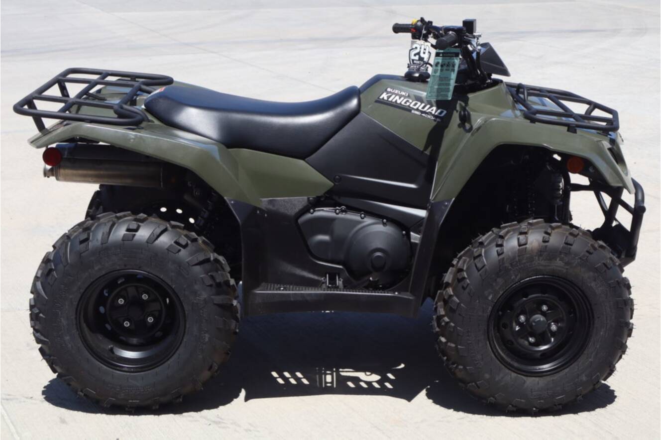A photo of this 2026 Suzuki KingQuad 400 ASi